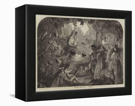 Fairyland-John Anster Fitzgerald-Framed Premier Image Canvas