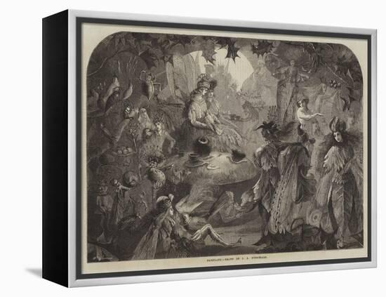 Fairyland-John Anster Fitzgerald-Framed Premier Image Canvas