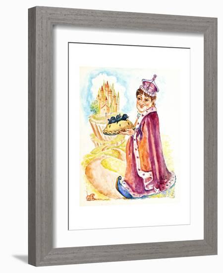 Fairytale King-Judy Mastrangelo-Framed Giclee Print