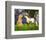 Fairytale Princess & Unicorn-null-Framed Art Print