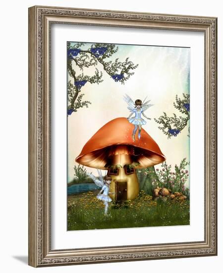 Fairytale-justdd-Framed Art Print