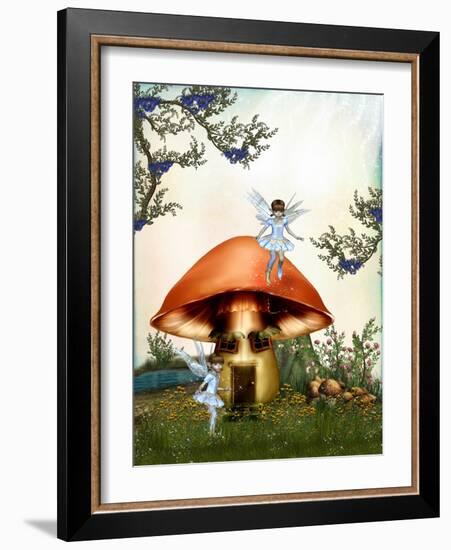 Fairytale-justdd-Framed Art Print