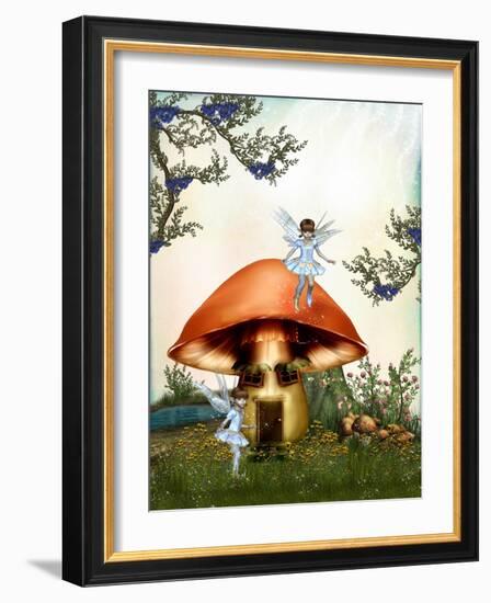 Fairytale-justdd-Framed Art Print