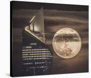 Handling The Supermoon-Faisal Alnomas-Mounted Giclee Print