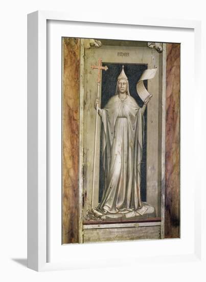 Faith, c.1305-Giotto di Bondone-Framed Giclee Print