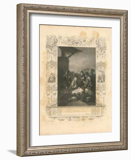 Faith Engraving IV-Gwendolyn Babbitt-Framed Art Print