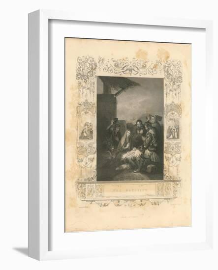 Faith Engraving IV-Gwendolyn Babbitt-Framed Art Print