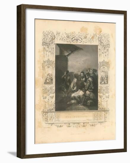 Faith Engraving IV-Gwendolyn Babbitt-Framed Art Print