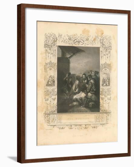 Faith Engraving IV-Gwendolyn Babbitt-Framed Art Print