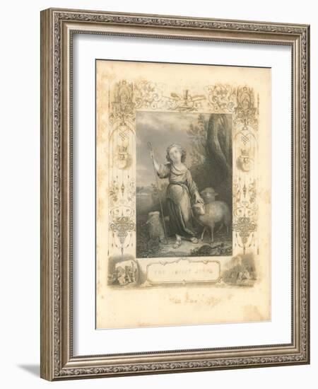 Faith Engraving V-Gwendolyn Babbitt-Framed Art Print