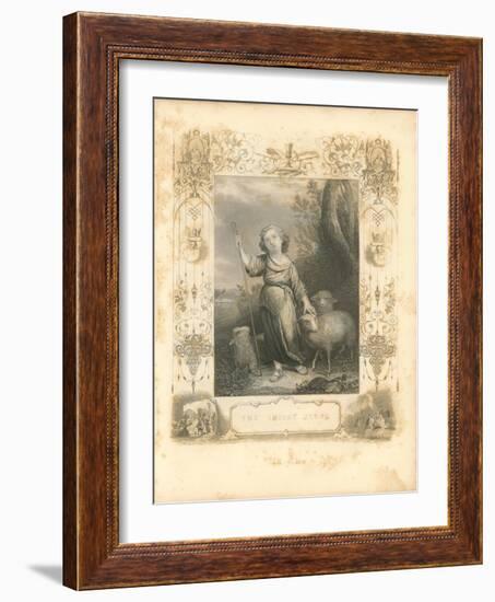 Faith Engraving V-Gwendolyn Babbitt-Framed Art Print