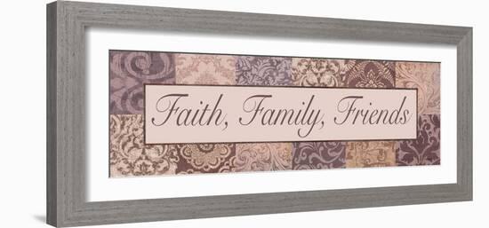 Faith, Family, Friends-Todd Williams-Framed Photographic Print