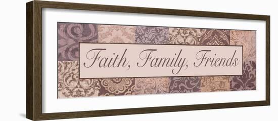 Faith, Family, Friends-Todd Williams-Framed Photographic Print