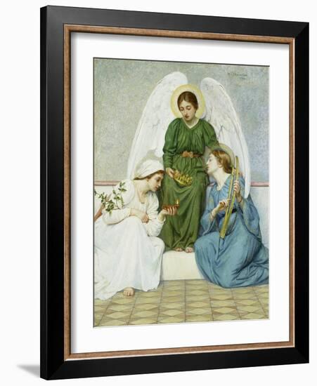 Faith, Hope and Love-Mary L. Macomber-Framed Giclee Print