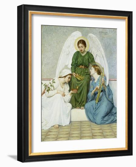 Faith, Hope and Love-Mary L. Macomber-Framed Giclee Print