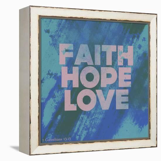 Faith Hope Love I-Vintage Skies-Framed Premier Image Canvas