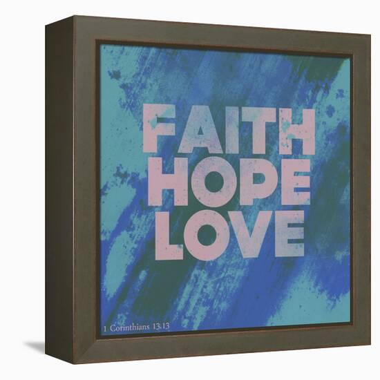 Faith Hope Love I-Vintage Skies-Framed Premier Image Canvas