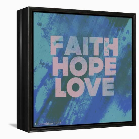 Faith Hope Love I-Vintage Skies-Framed Premier Image Canvas