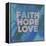 Faith Hope Love I-Vintage Skies-Framed Premier Image Canvas