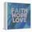 Faith Hope Love I-Vintage Skies-Framed Premier Image Canvas