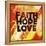 Faith Hope Love II-Vintage Skies-Framed Premier Image Canvas