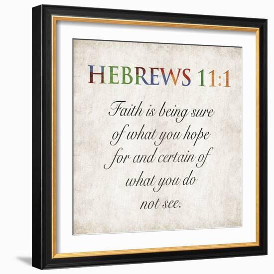 Faith Is Being-Jace Grey-Framed Art Print