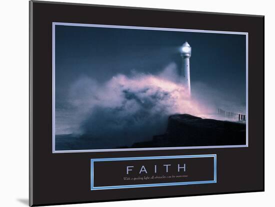 Faith - Lighthouse-unknown unknown-Mounted Photo