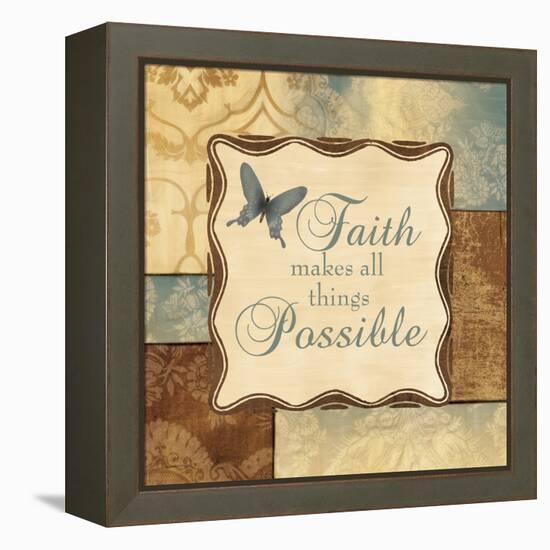 Faith Makes All Things Possible-Piper Ballantyne-Framed Stretched Canvas