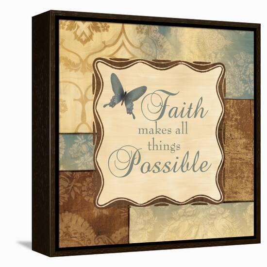 Faith Makes All Things Possible-Piper Ballantyne-Framed Stretched Canvas