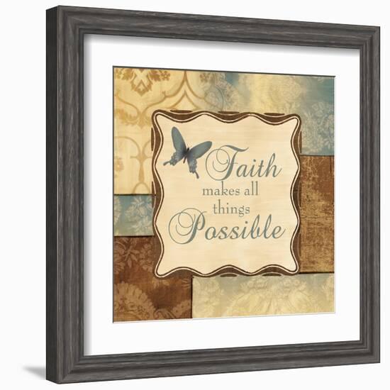 Faith Makes All Things Possible-Piper Ballantyne-Framed Art Print