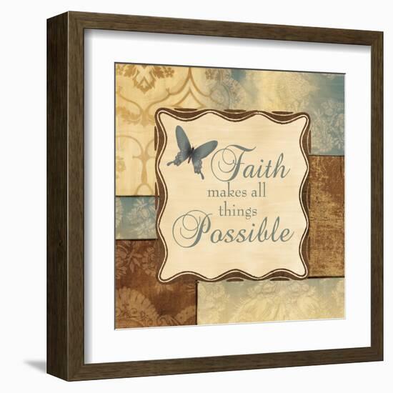 Faith Makes All Things Possible-Piper Ballantyne-Framed Art Print