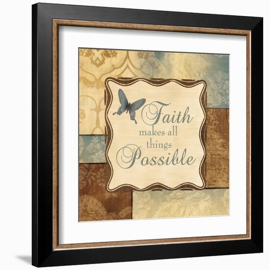 Faith Makes All Things Possible-Piper Ballantyne-Framed Art Print