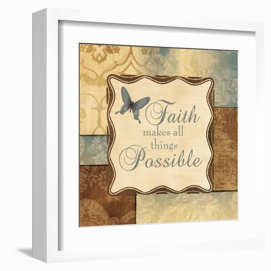 Faith Makes All Things Possible-Piper Ballantyne-Framed Art Print