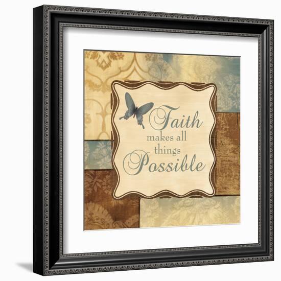 Faith Makes All Things Possible-Piper Ballantyne-Framed Art Print