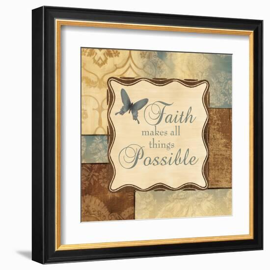 Faith Makes All Things Possible-Piper Ballantyne-Framed Art Print