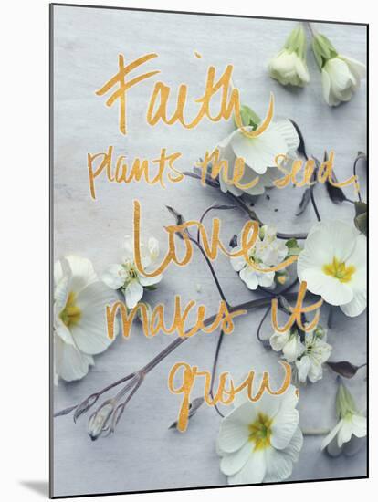 Faith Plants the Seed-Sarah Gardner-Mounted Photo