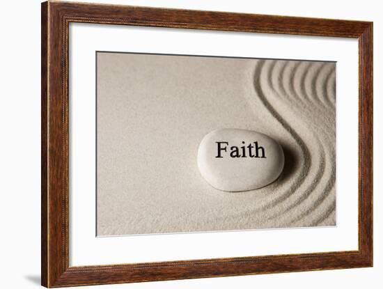 Faith Stone-og-vision-Framed Art Print