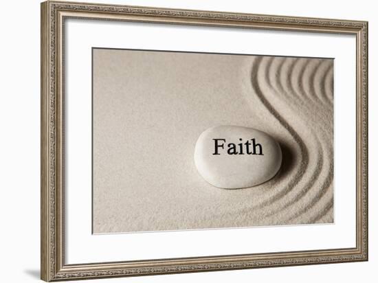 Faith Stone-og-vision-Framed Art Print