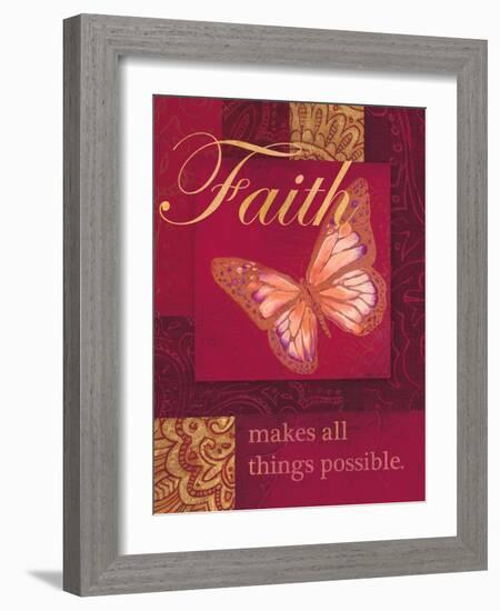 Faith Tapestry-Laurel Lehman-Framed Art Print