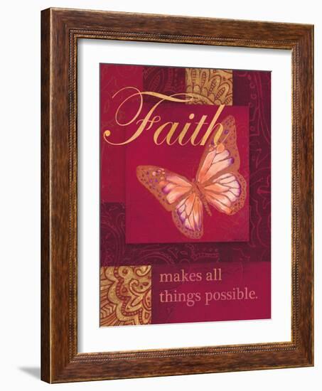 Faith Tapestry-Laurel Lehman-Framed Art Print