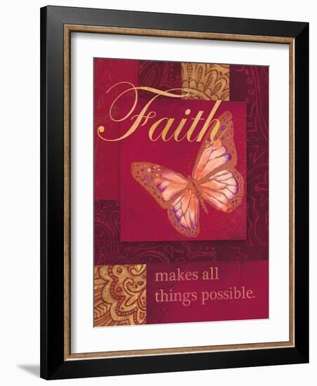 Faith Tapestry-Laurel Lehman-Framed Art Print