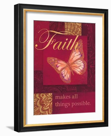 Faith Tapestry-Laurel Lehman-Framed Art Print