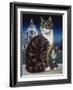 Faith, the St. Pauls Cat, 1995-Frances Broomfield-Framed Giclee Print