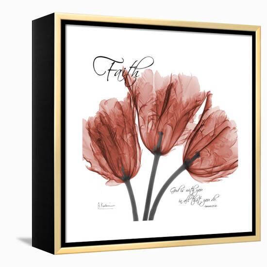 Faith Tulips-Albert Koetsier-Framed Stretched Canvas