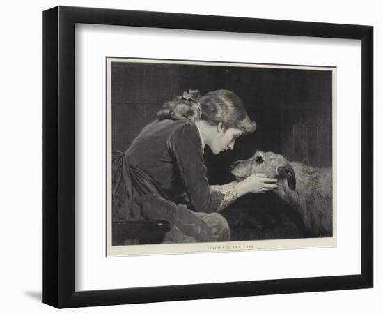 Faithful and True-Charles Burton Barber-Framed Giclee Print