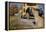 Faithful Dog Watching Boy Enter School Bus-William P. Gottlieb-Framed Premier Image Canvas