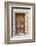 Faiyum, Egypt. Wooden door in a wall.-Emily Wilson-Framed Photographic Print