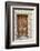 Faiyum, Egypt. Wooden door in a wall.-Emily Wilson-Framed Photographic Print