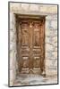 Faiyum, Egypt. Wooden door in a wall.-Emily Wilson-Mounted Photographic Print