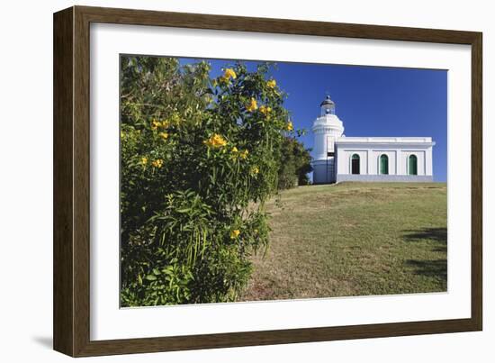 Fajardo Lighthouse, Puerto Rico-George Oze-Framed Photographic Print